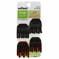 Scunci NO SLIP CHUNKY JAW CLIPS, 4PK 568058